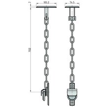 BASI Gitterrostsicherung fr Kellerschchte 4 Paar GS100 Typ 1620-0000