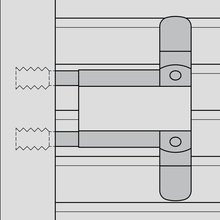 BASI Rolladenklemmen 4 Paar RK100 Typ 1600-0100