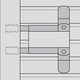 BASI® Rolladenklemmen 4 Paar RK100 Typ 1600-0100