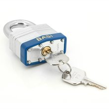 BASI® Vorhängeschloss 50 mm VS 2 Schlüssel Typ 6160-5000