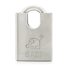 BASI® Vorhängeschloss 40 mm Edelstahl VS 2 Schlüssel Typ 6140-4000