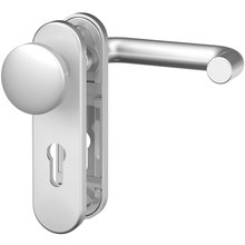 BASI Trbeschlag SB FS 2200 ES1 Wechsel-Garnitur Kurzschild rund Typ 7529-0101