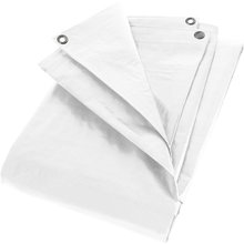 Gewebeplane 4 x 5 m wei 180g|m 450405