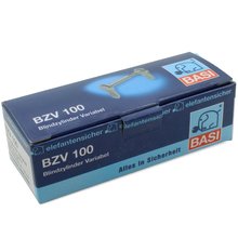 BASI® Blindzylinder Einstellbereich 45-125 mm Typ 9000-0050 / BZV 100