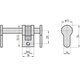 BASI® Universal-Blindzylinder Einstellbereich 50-84 mm 9000-0100 Typ BZU 100