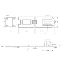 BASI Sicherheitsberfalle SF 50 Lnge 195 mm 6901-0195
