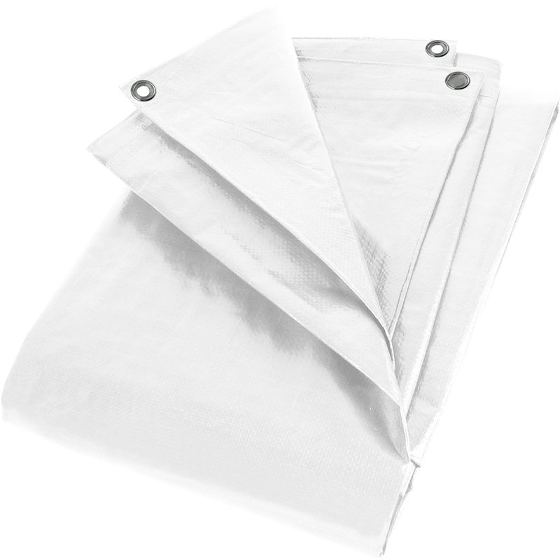 Gewebeplane 6 x 10 m wei 180g|m 450610
