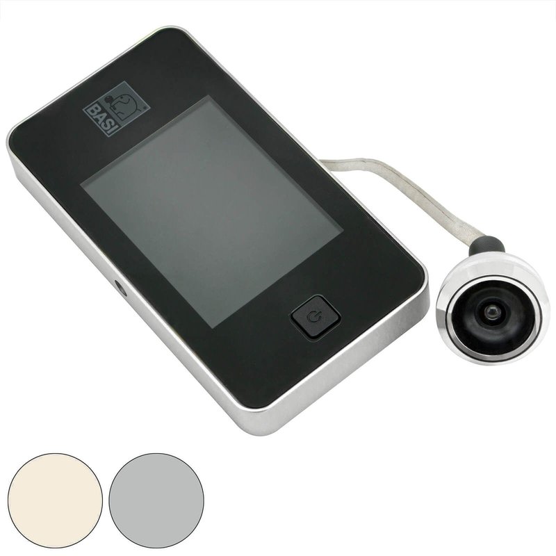BASI Digitaler Trspion Silber | Champagner TS 710 Typ 6800-0070 | 6800-0071