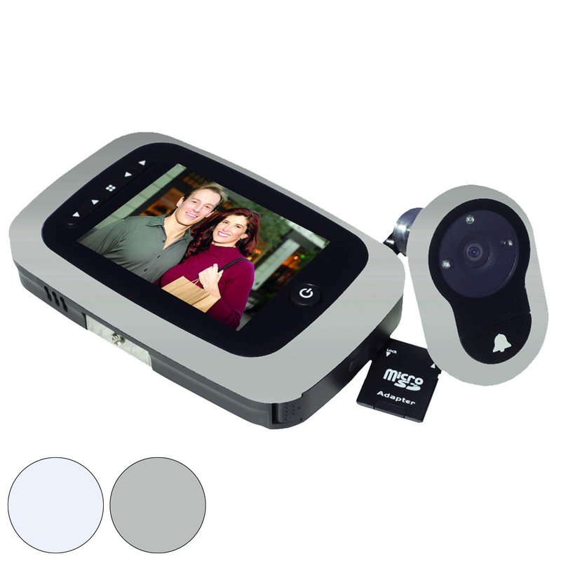BASI Digitaler Trspion Silber TS 750 Typ 6800-0060