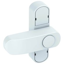 BASI Fenster- und Fenstertrensicherung fr einflgelige Fenster Wei | Braun FS 500