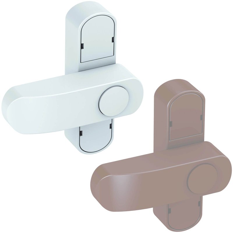 BASI Fenster- und Fenstertrensicherung fr einflgelige Fenster Wei FS 500 Typ 1100-0050
