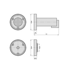 BASI Magnet-Trfeststeller Edelstahl MTS 24 7704-0024