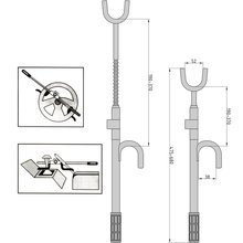 BASI KFZ Lenkradkralle mit 2 Sicherheitsschlssel Typ 0004-0101