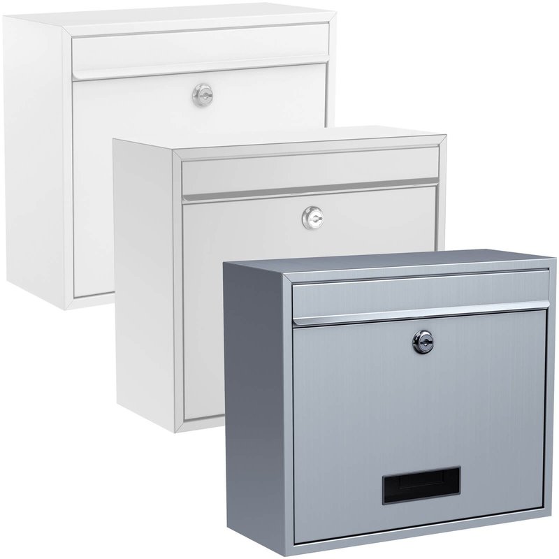 BASI Briefkasten Edelstahl BK900 Typ 2170-0408