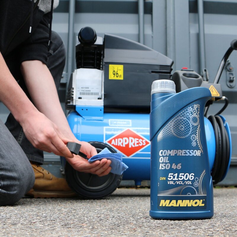 1 Liter MANNOL 2902 Compressor OIL ISO 100 Kompressoröl