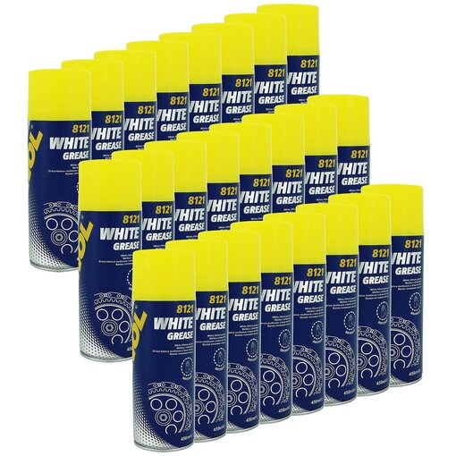 24 x Wei�es Lithiumfett 450 ml Typ 8121