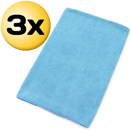 3 x Microfasertuch 35 x 35 cm Typ 9815
