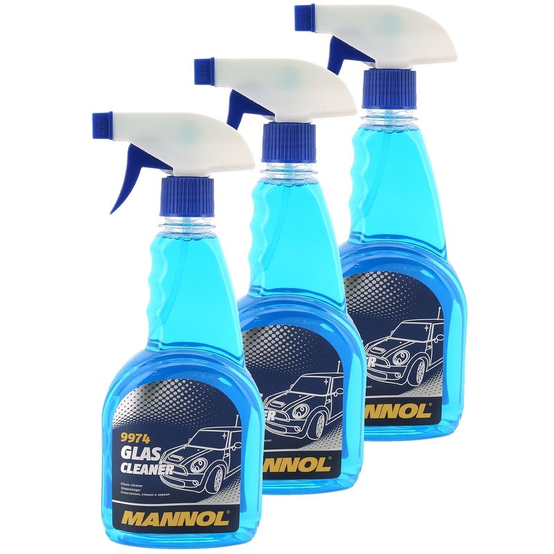 3x Glasreiniger 500 ml Typ 9974