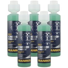5x Scheibenreiniger-Konzentrat 1:100 250 ml Typ 5022