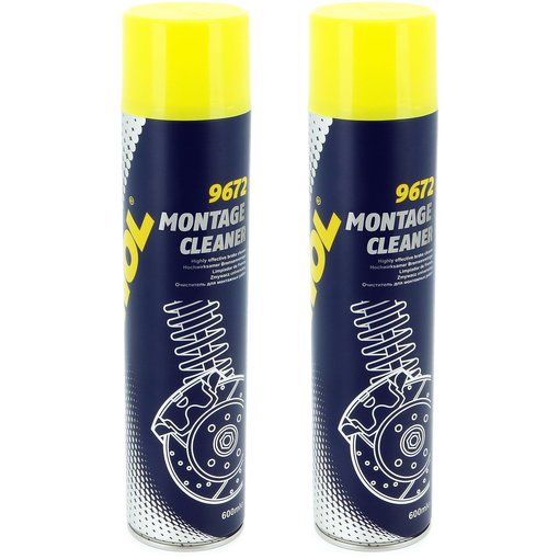 2x Bremsenreiniger Montage Cleaner 600 ml Typ 9672