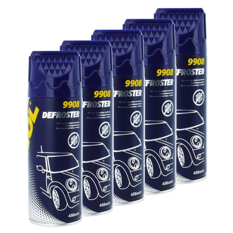 5x Scheibenenteiser 450 ml Typ 9908
