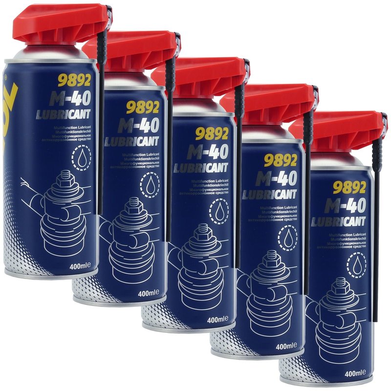 5x Multifunktionskriechl M-40 400 ml Typ 9892