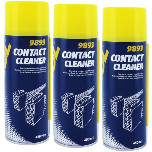 3x Kontaktreiniger 450 ml Typ 9893
