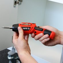 Akkuschrauber 3,6 Volt mit Li-Ionen Akku YT-82760
