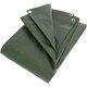 4x PE - Holzabdeckplane 1,5 x 6 m grün 210g|m² 431506