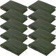 10x PE - Holzabdeckplane 1,5 x 6 m grün 210g|m² 431506
