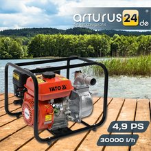 Benzin Wasserpumpe 2 Zoll 4,9 PS YT-85401