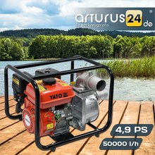 Benzin Wasserpumpe 3 Zoll 4,9 PS YT-85402