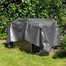 Gewebeplane 3 x 5 m grau 280g|m Typ 480305