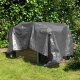 Gewebeplane 3 x 5 m grau 280g|m² Typ 480305