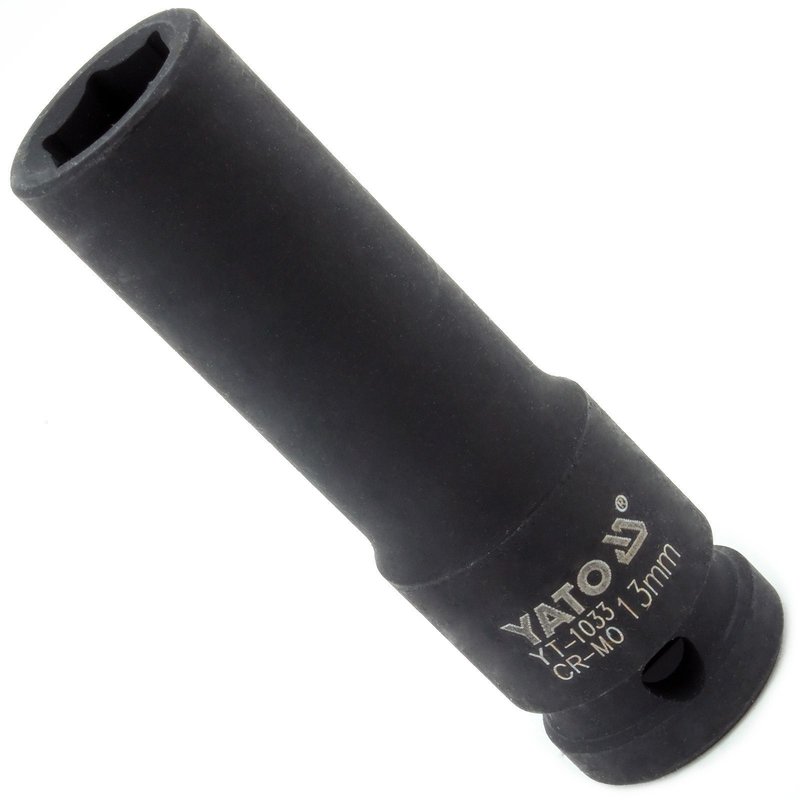 Schlagschraubernuss 1|2 Zoll Lang 13 mm YT-1033