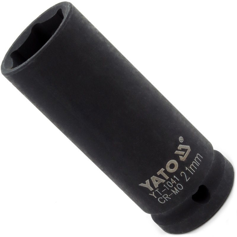 Schlagschraubernuss 1|2 Zoll Lang 21 mm YT-1041