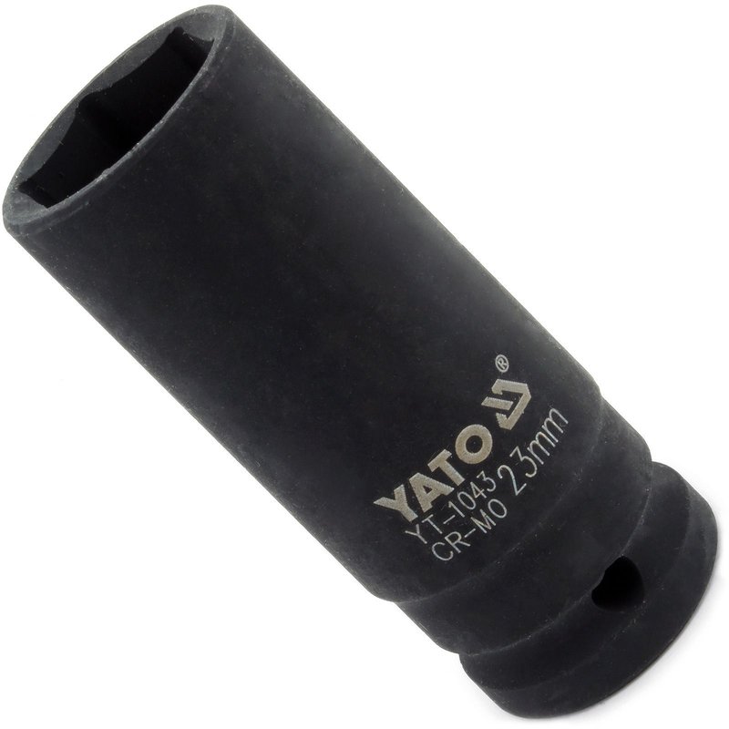 Schlagschraubernuss 1|2 Zoll Lang 23 mm YT-1043