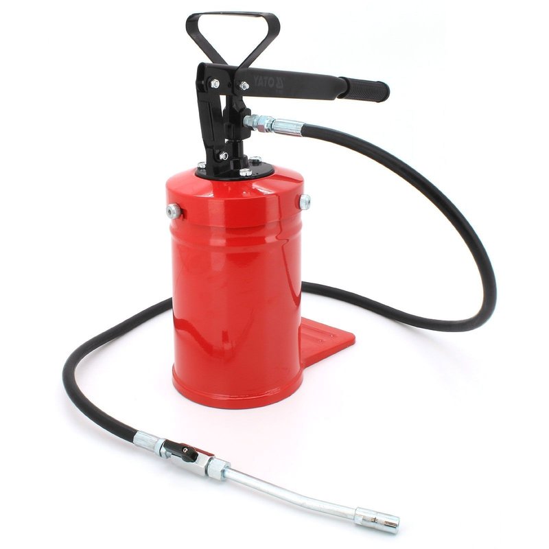 Handhebelfettpresse mit Behlter 4 kg YT-07061