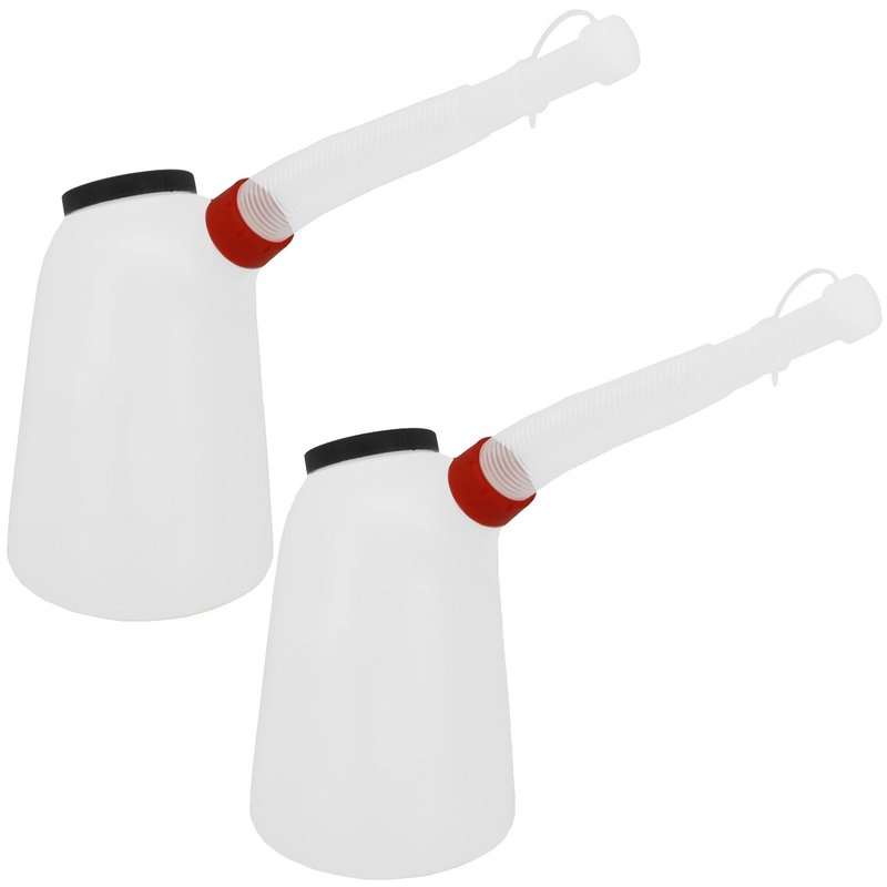 2x lkanne 5 Liter Behlter flexiblen Ausgieer YT-06985