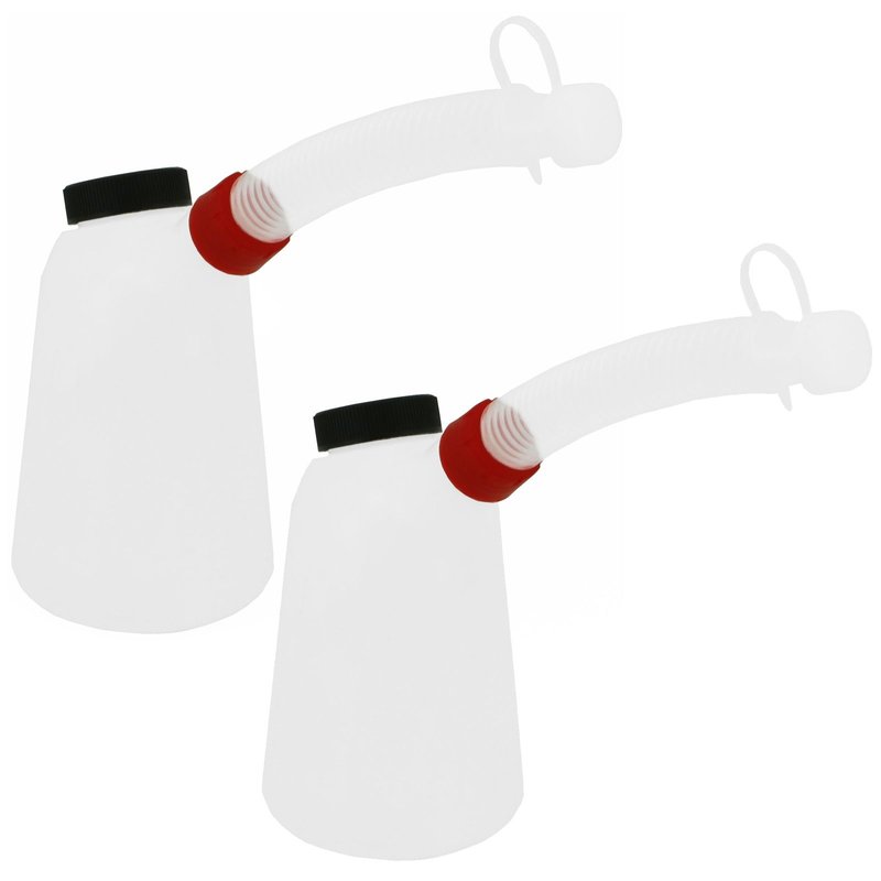 2x lkanne 1 Liter Behlter flexiblen Ausgieer YT-06980