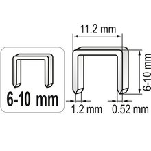 Hammertacker 6-10 mm Typ 71080