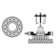 Abzieher Set 35-150 mm YT-0641