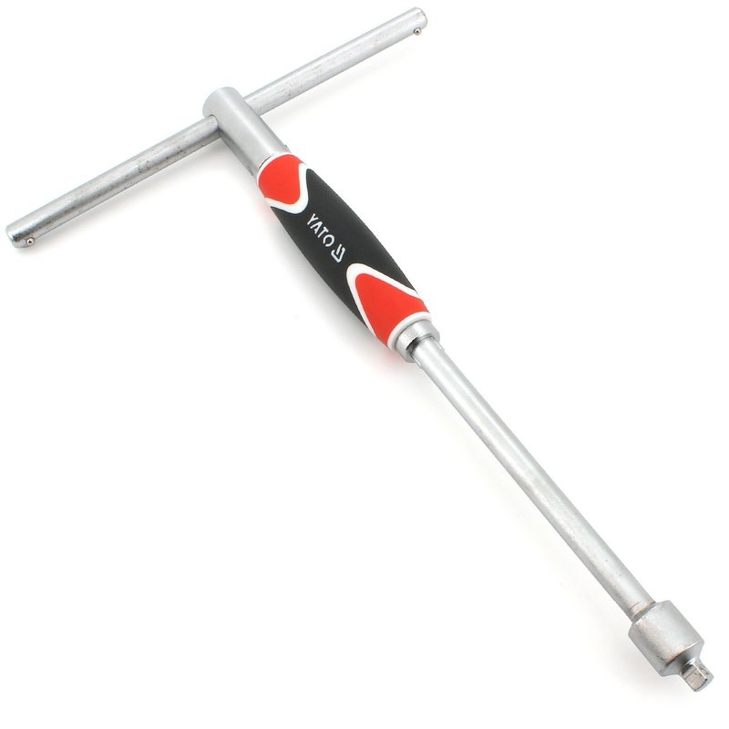 Steckschlssel T-Adapter 1|4 Zoll mit drehbarem Griff YT-1565