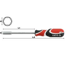 Sechskant-Steckschlssel  5-13 mm  YT-154