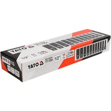 Kraftschrauber-Eins�tze 1/2 Zoll 11-teilig YT-1054