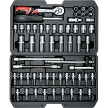 Steckschlsselsatz 1|4 Zoll 56 Teilig YT-14501