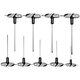 T-Griff Torx-Schlüssel-Satz 9-teilig YT-05615
