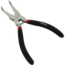 Seegerringzange fr Innenringe gebogen 150 mm YT-2143