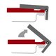 Falzbügel Dachtraufe 460x220mm YT-5405