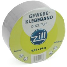 6 x Gewebeklebeband Silber 5 cm x 50 Meter Typ 7600